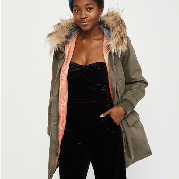 Abercrombie & Fitch Jackets & Blazers - NWT Abercrombie and Fitch Twill Parka